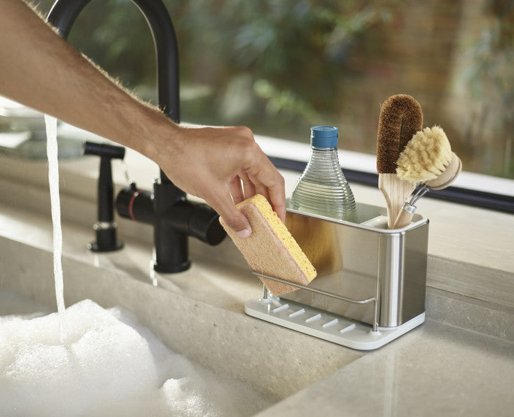 Joseph Joseph Surface Sink Tidy Stainless Steel - Stone - Cafe Supply