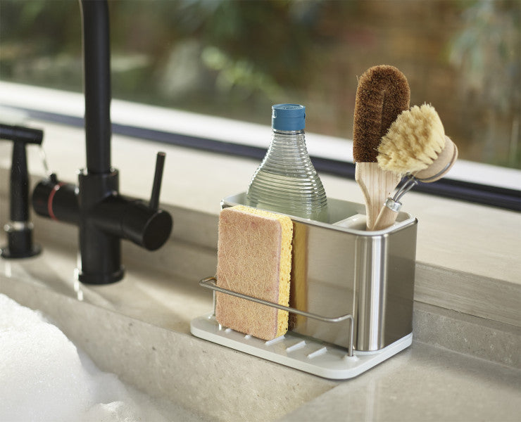 Joseph Joseph Surface Sink Tidy Stainless Steel - Stone - Cafe Supply