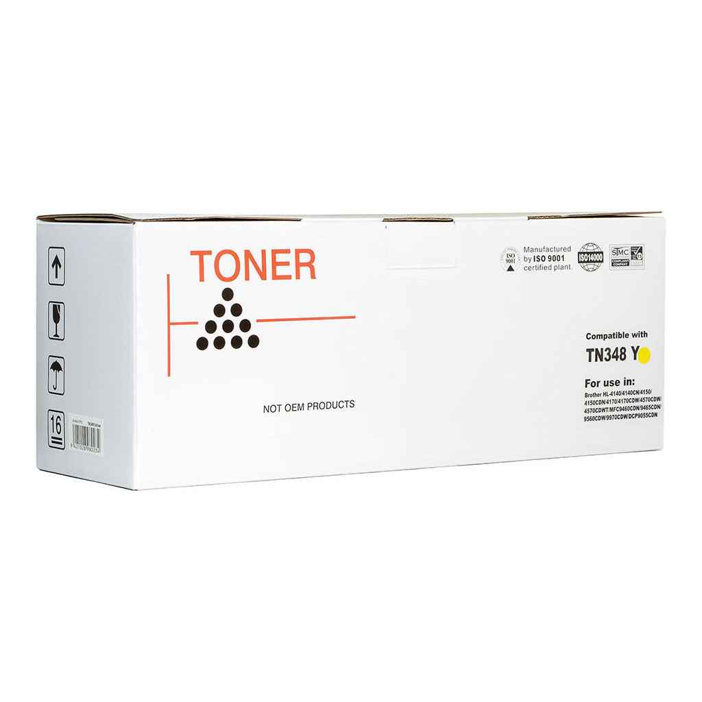 Icon Compatible Brother TN348 Yellow Toner Cartridge - Cafe Supply