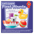 LCBF Let's Learn First Words Board Book - Cafe Supply