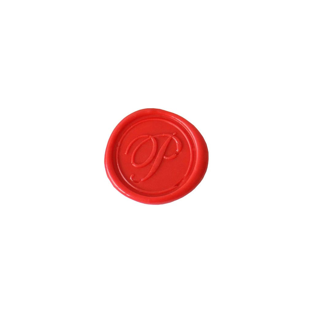 Herbin Wooden Handle Round Seal Copperplate P - Cafe Supply