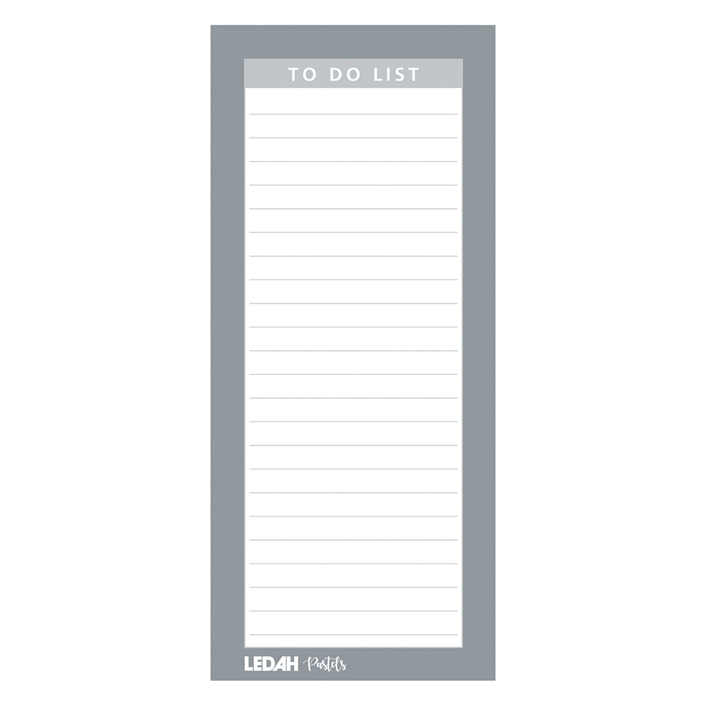 Ledah Pastels Weekly Magnetic To Do List 60 Sheets - Cafe Supply