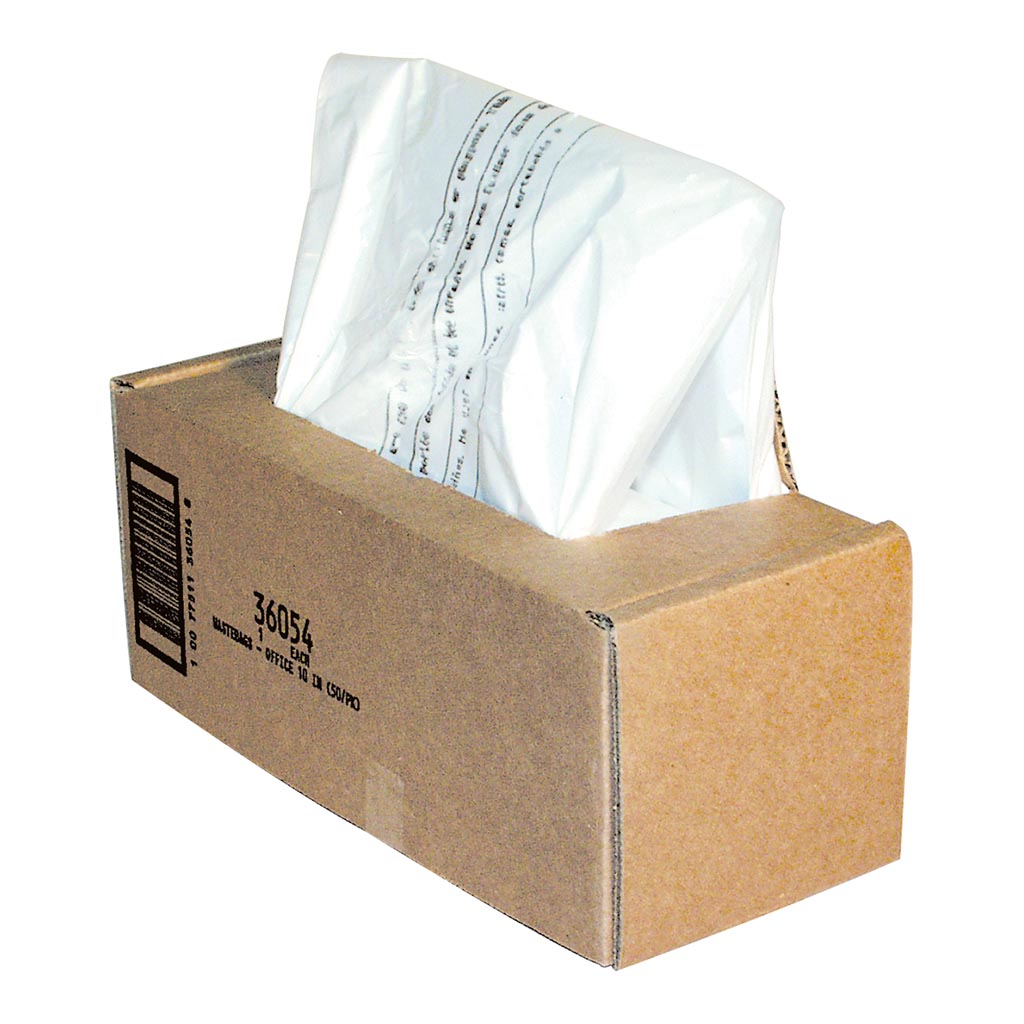 Fellowes Shredder Bags Commercial 52-83L, Pack of 50 - Cafe Supply
