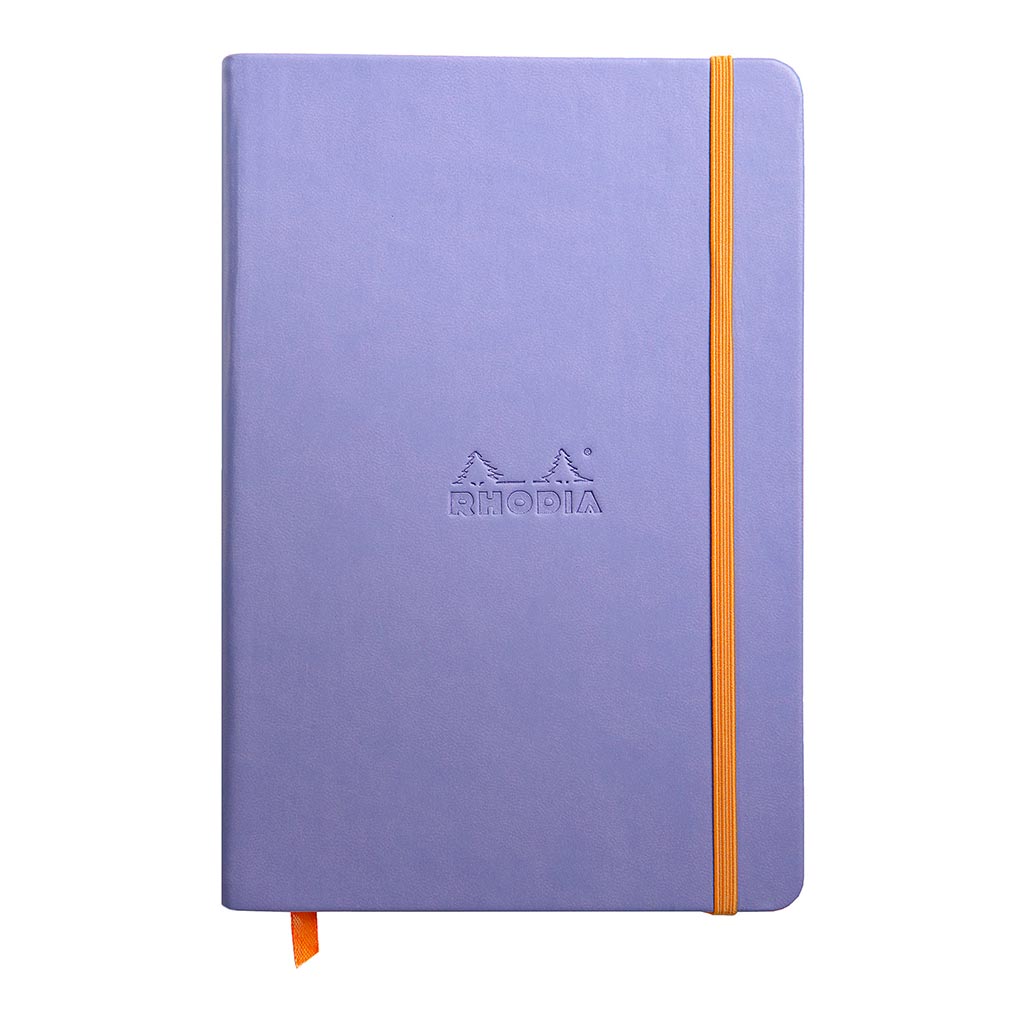 Rhodiarama Hardcover Notebook A5 Lined Iris Blue - Cafe Supply