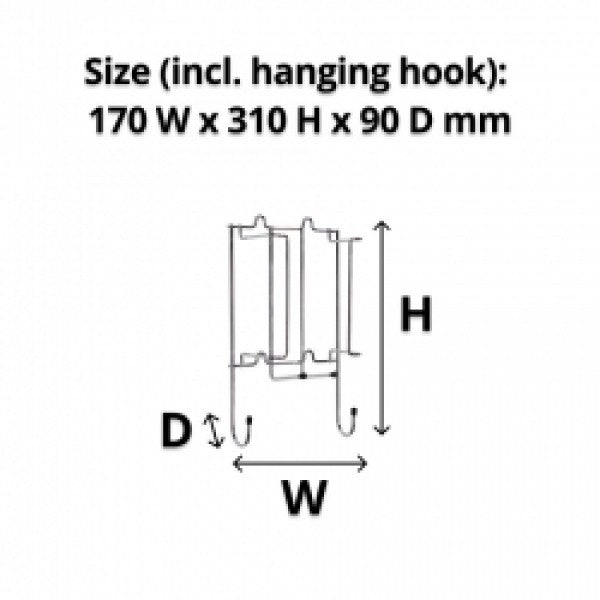 Chrome Iron & Board Caddy - Cafe Supply