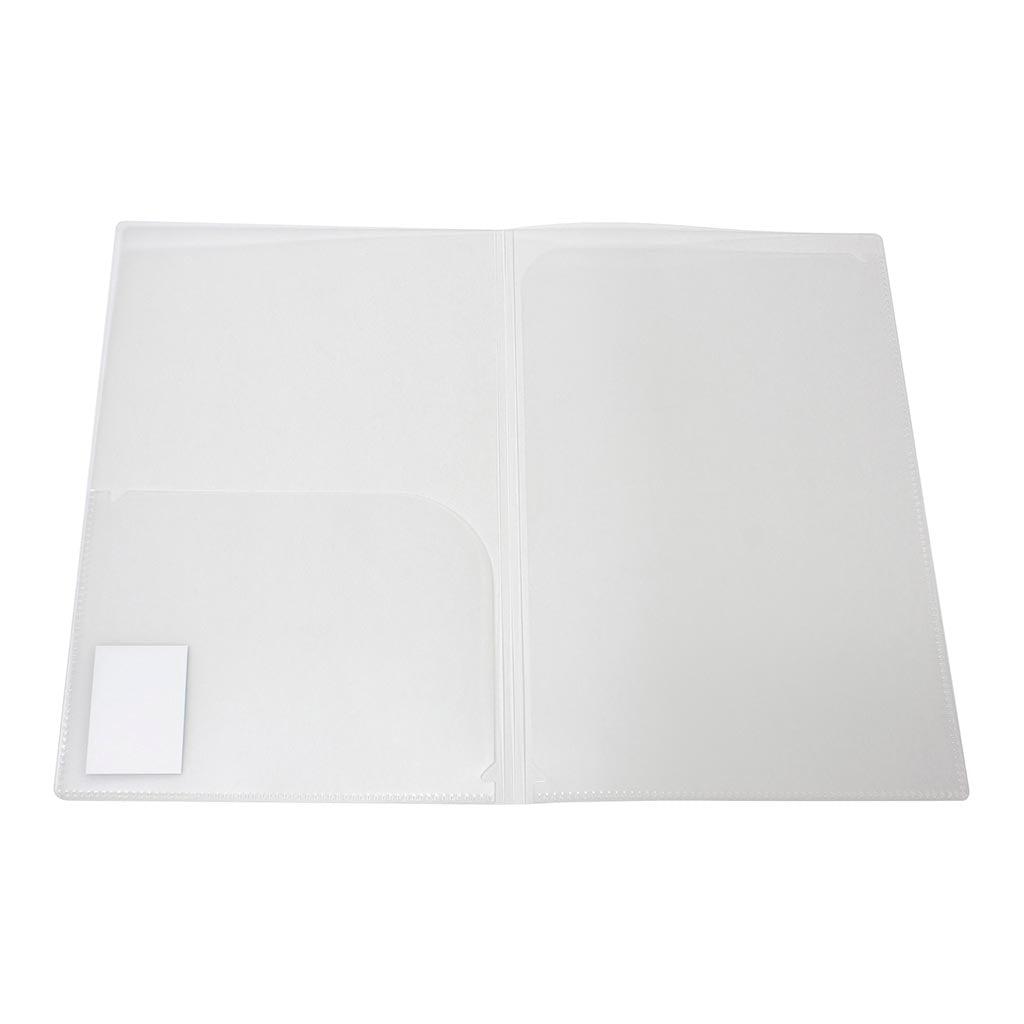 OSC Presentation Folder FC Clear - Cafe Supply