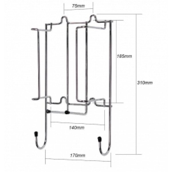 Chrome Iron & Board Caddy - Cafe Supply