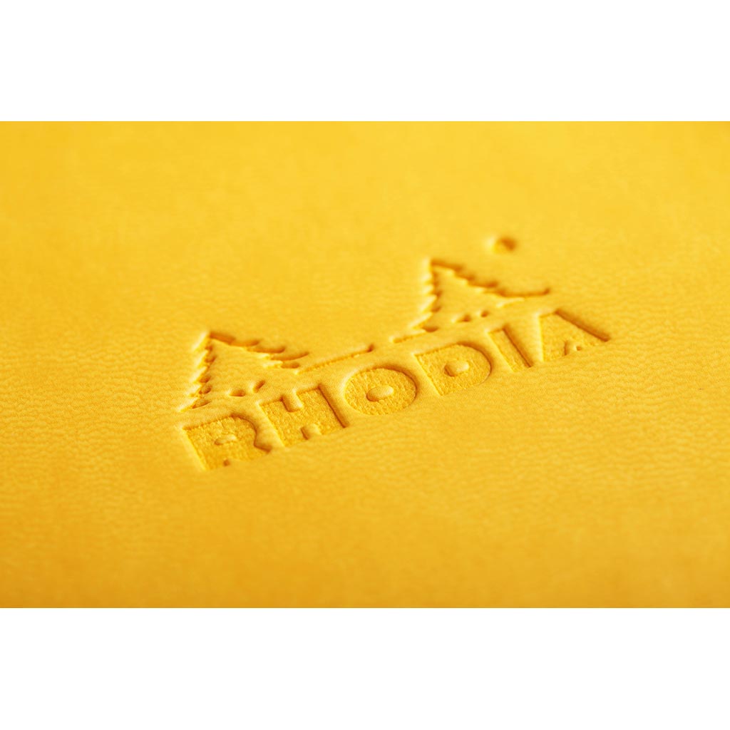 Rhodiarama Hardcover Notebook A5 Lined Daffodil - Cafe Supply