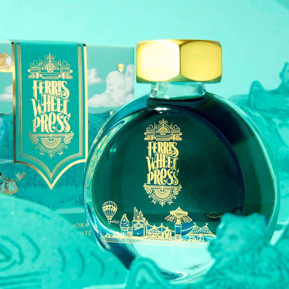 Ferris Wheel Press Fountain Pen Ink Mirror Mirror of Moraine 38ml - Cafe Supply