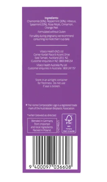 Healtheries Sleep Chamomile & Peppermint Tea Bags 20pk - Cafe Supply