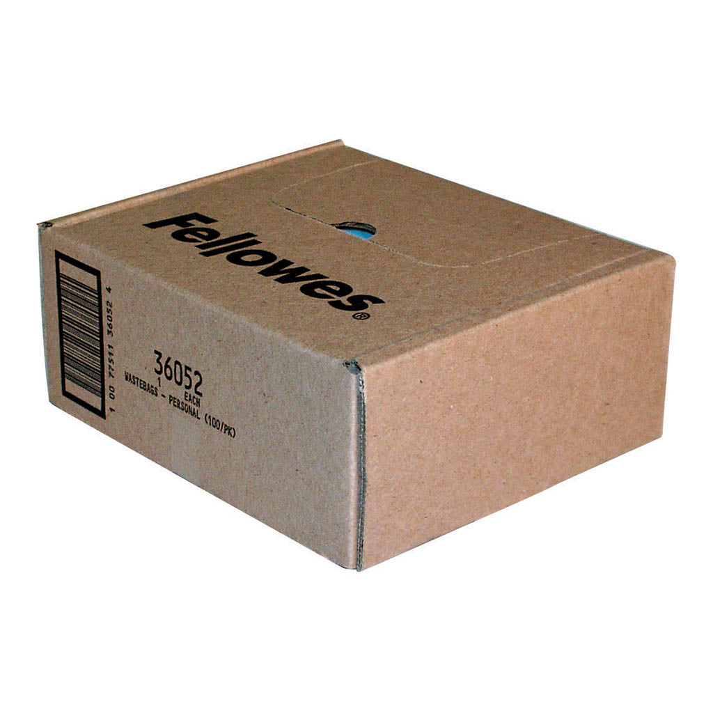 Fellowes Shredder Bags Home/SOHO 22-26L, Pack of 100 - Cafe Supply