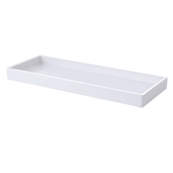 White Melamine Amenity Tray 310L x 125W - Cafe Supply