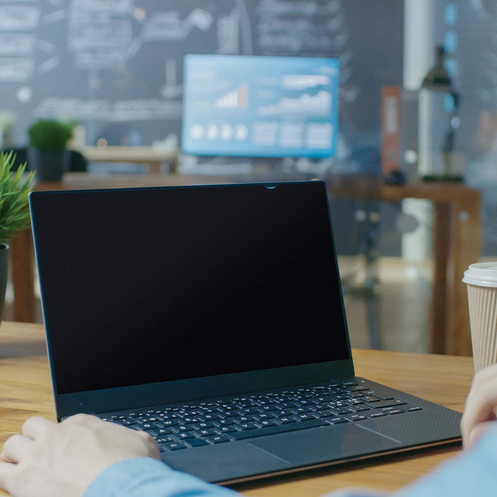 Fellowes PrivaScreen 14 Inch 16:9 Touchscreen Privacy Filter - Cafe Supply