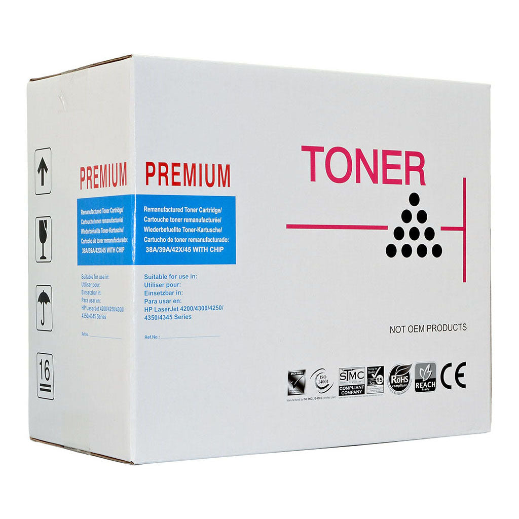 Icon Compatible HP Q5945A 42X 38A 39A Black Toner - Cafe Supply