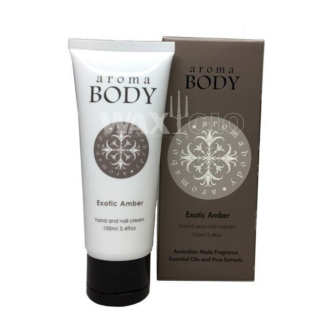 Hand Cream 100ml Tube - Exotic Amber - Cafe Supply