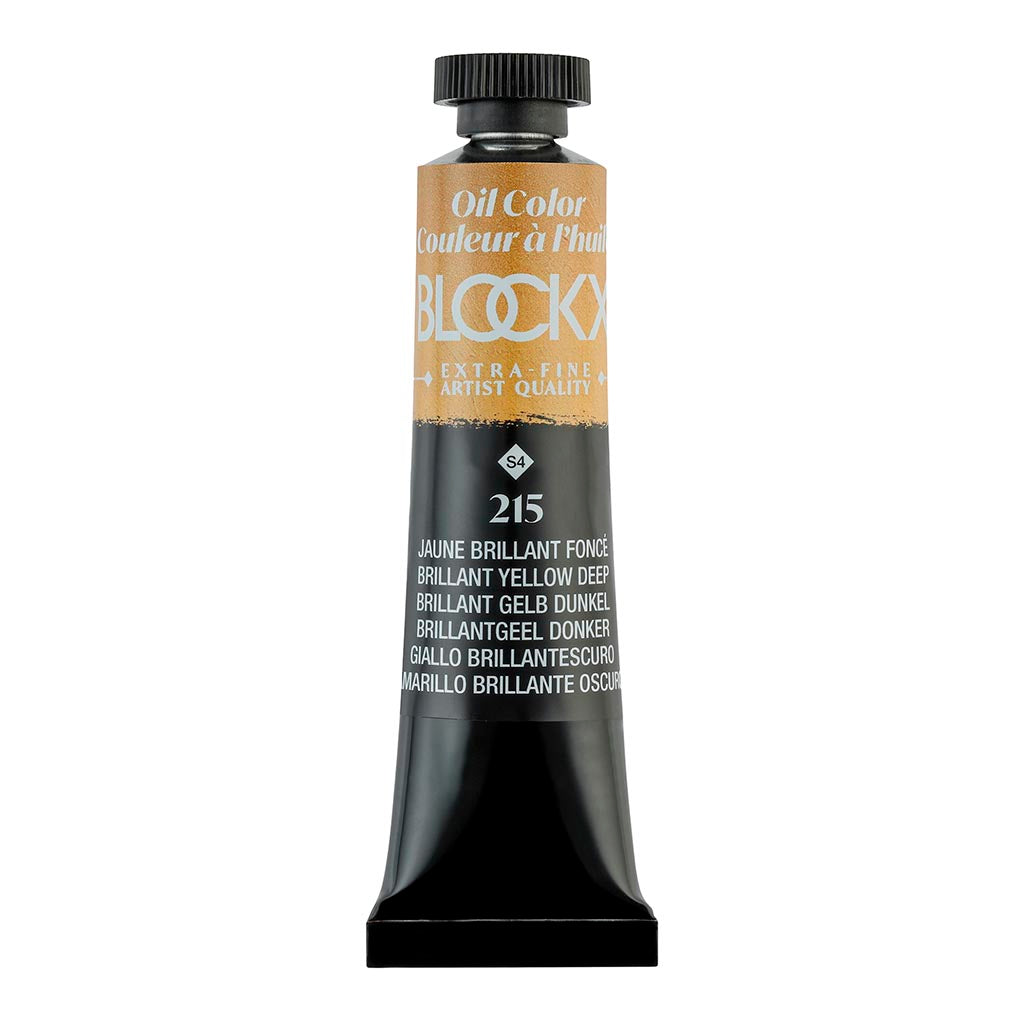 BLOCKX Oil Tube 20ml S4 215 Brilliant Yellow Deep - Cafe Supply