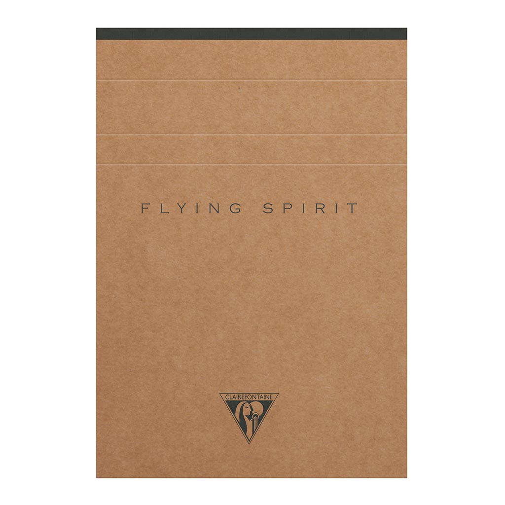 Flying Spirit Clothbound Notepad A6 Kraft - Cafe Supply