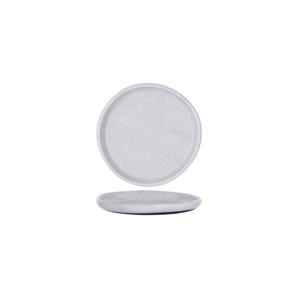 Tablekraft Naturals Ash Grey Round Plate 205x21mm - Cafe Supply