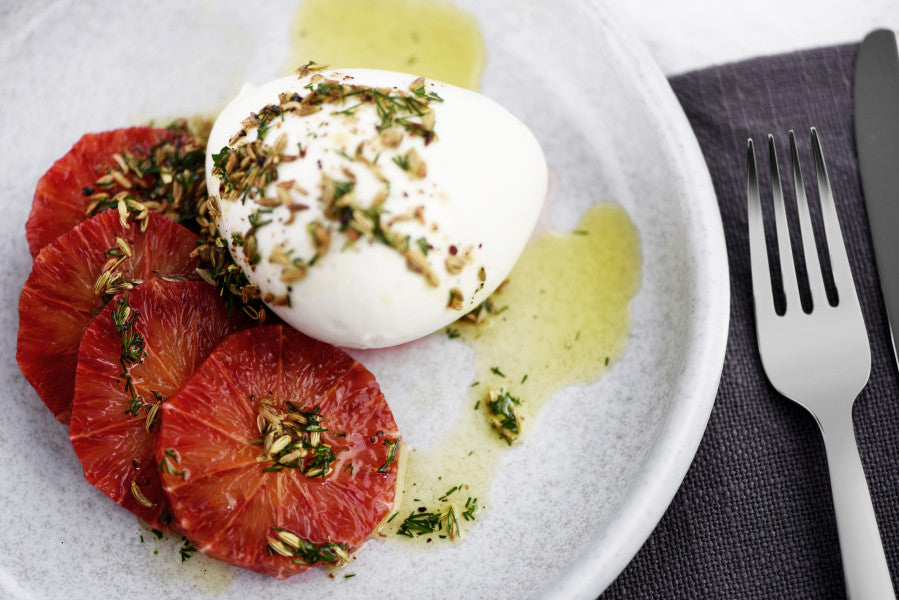 Tablekraft Naturals Ash Grey Round Plate 265x28mm - Cafe Supply