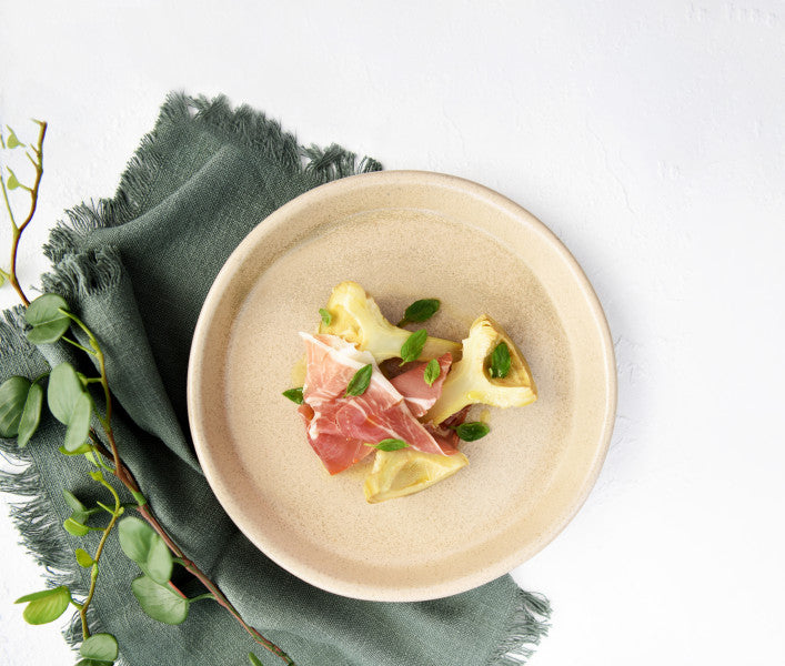 Tablekraft Naturals Sierra Beige Round Plate 325x28mm - Cafe Supply