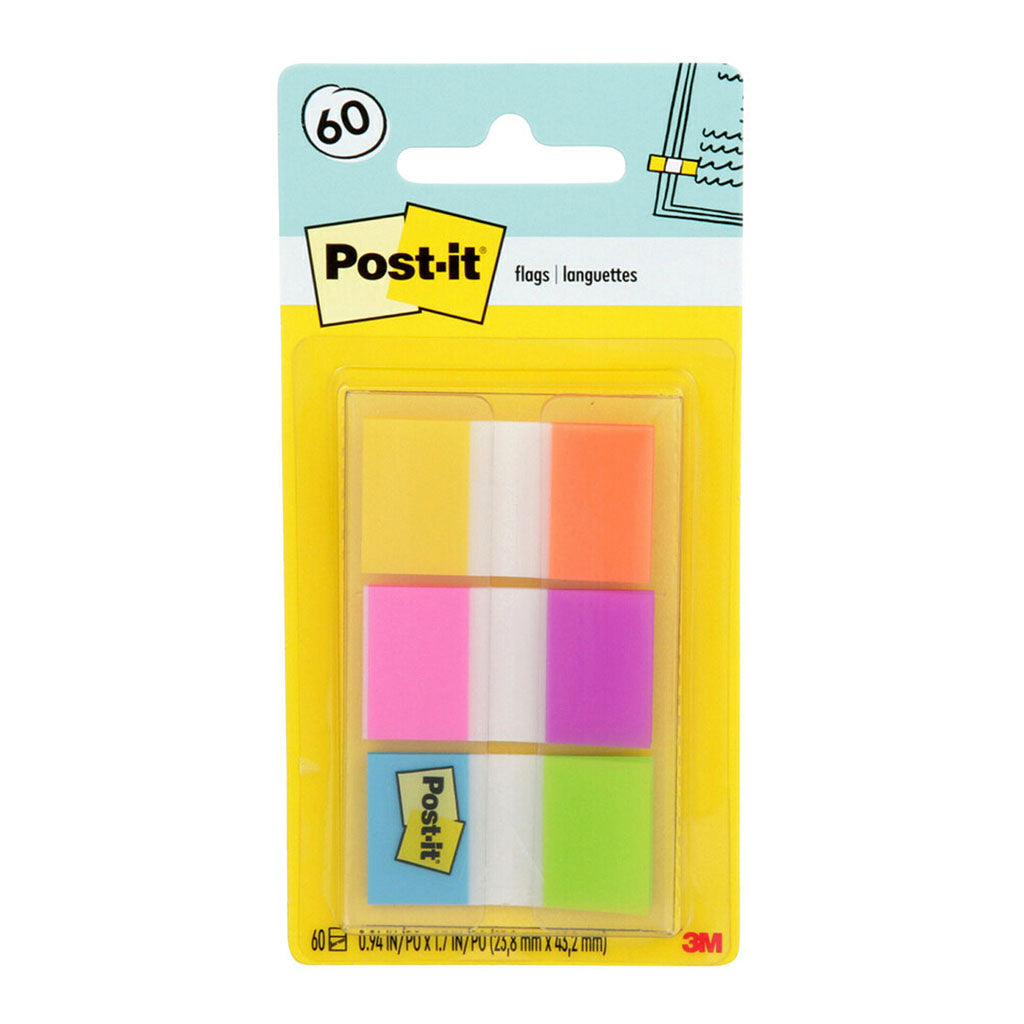 Post-it Flags 680-EG 25x43mm Alternating, Pack of 3 - Cafe Supply