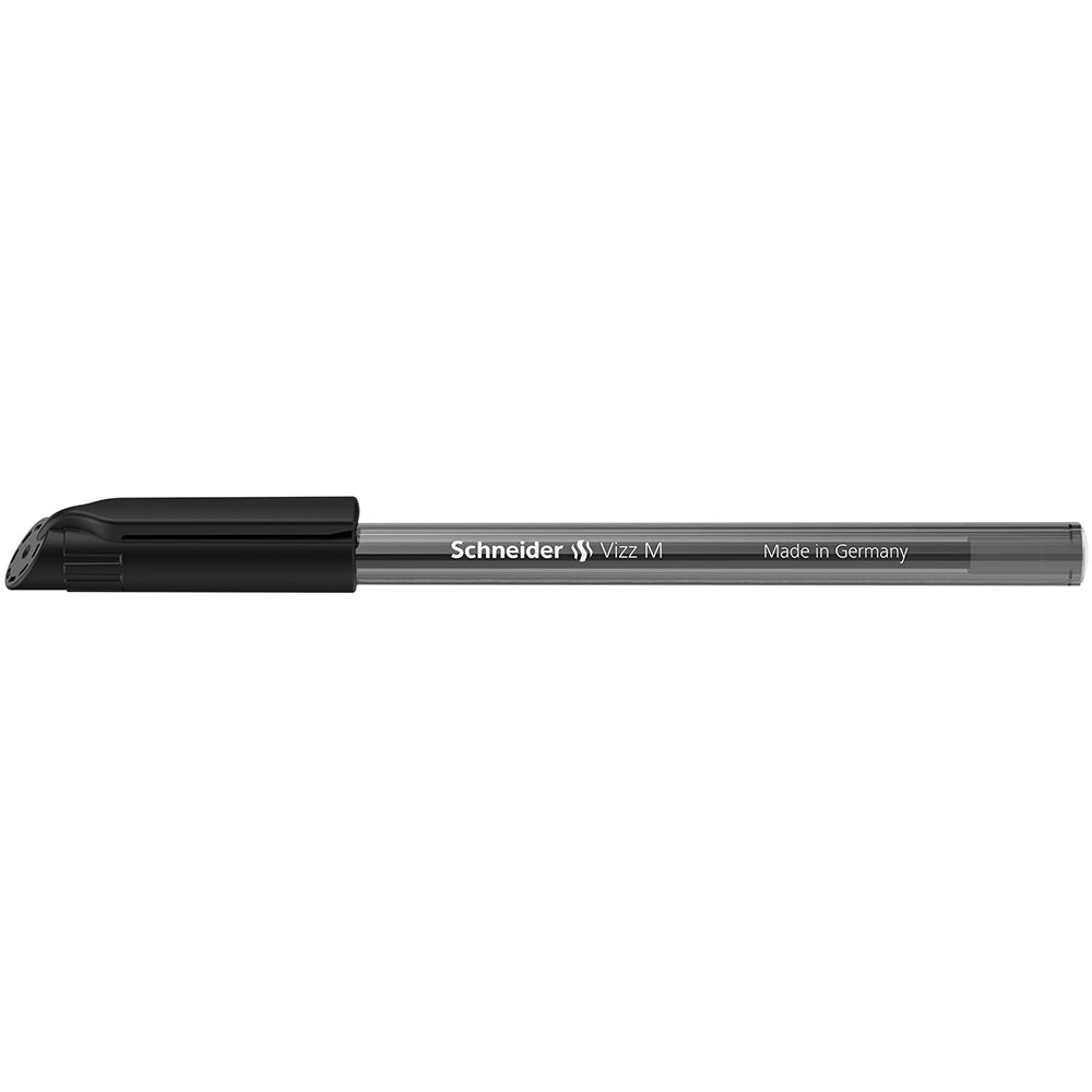 Schneider Ballpoint Pen Vizz Medium Black - Cafe Supply