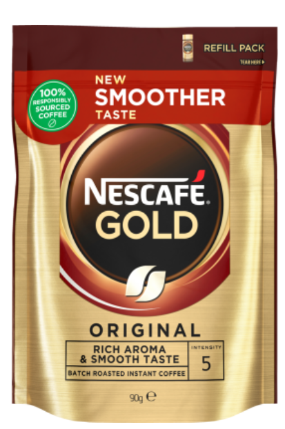 Nescafe Gold Original Instant Coffee 90g - Cafe Supply