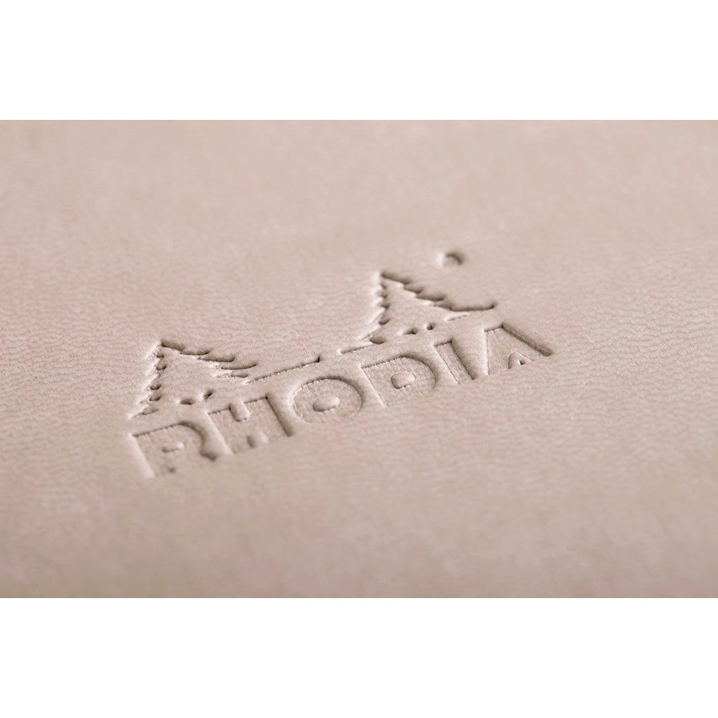 Rhodiarama Hardcover Notebook A5 Lined Beige - Cafe Supply