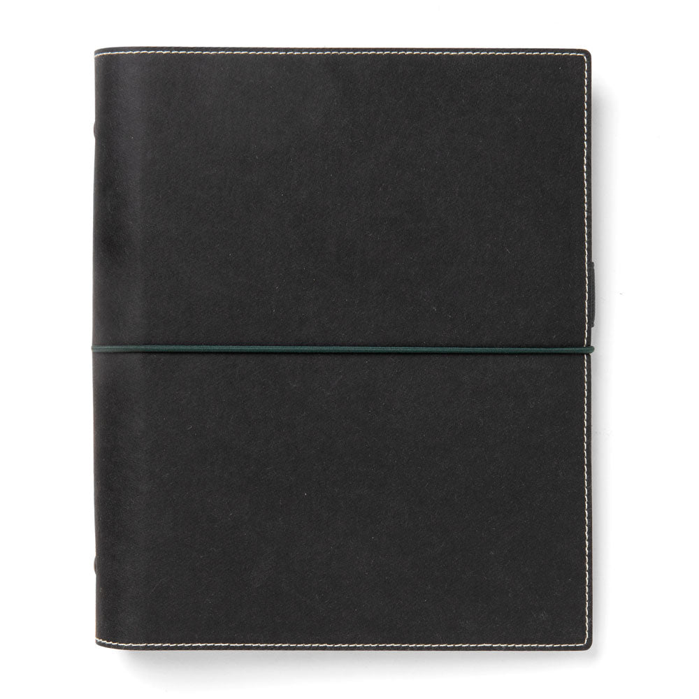 Filofax Eco Essential A5 Organiser Ebony - Cafe Supply