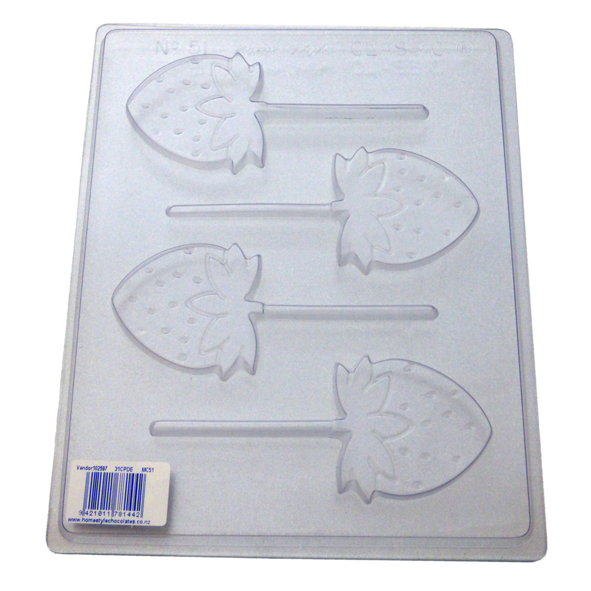 Strawberries Mould (0.6mm) - Cafe Supply