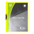OSC Clip Easy File A4 Green 60 Sheet - Cafe Supply