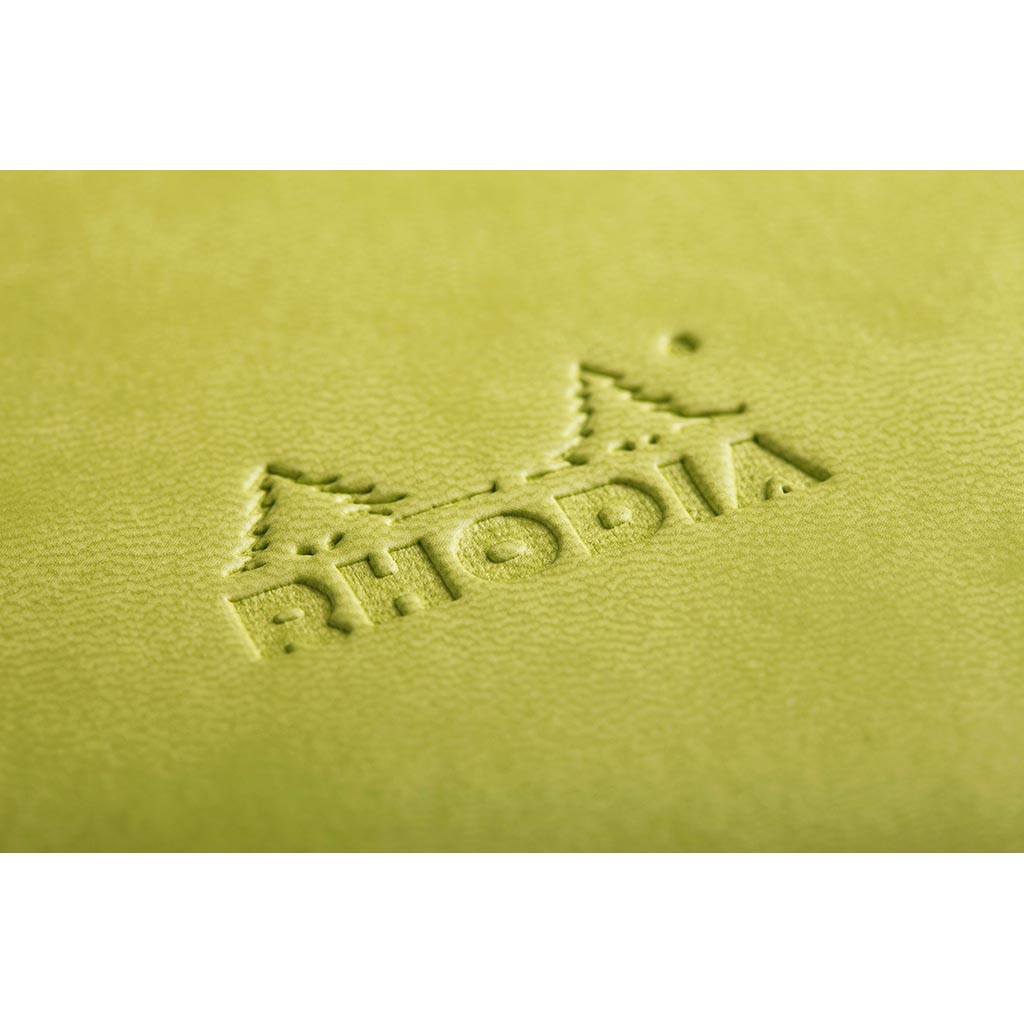 Rhodiarama Hardcover Notebook A5 Lined Anise Green - Cafe Supply