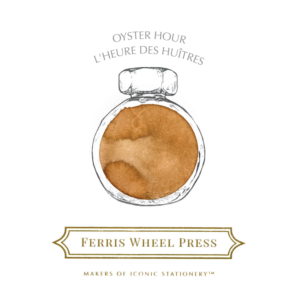 Ferris Wheel Press Fountain Pen Ink Oyster Hour 38ml - Cafe Supply