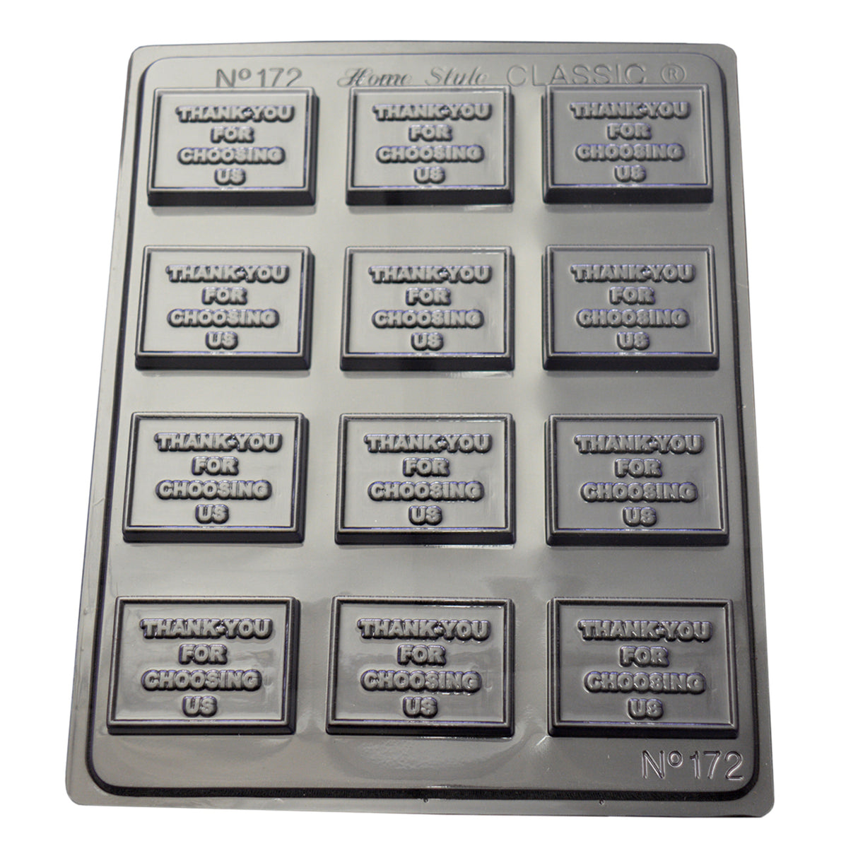 Thank You For Choosing Us Mould 0.6mm - Cafe Supply