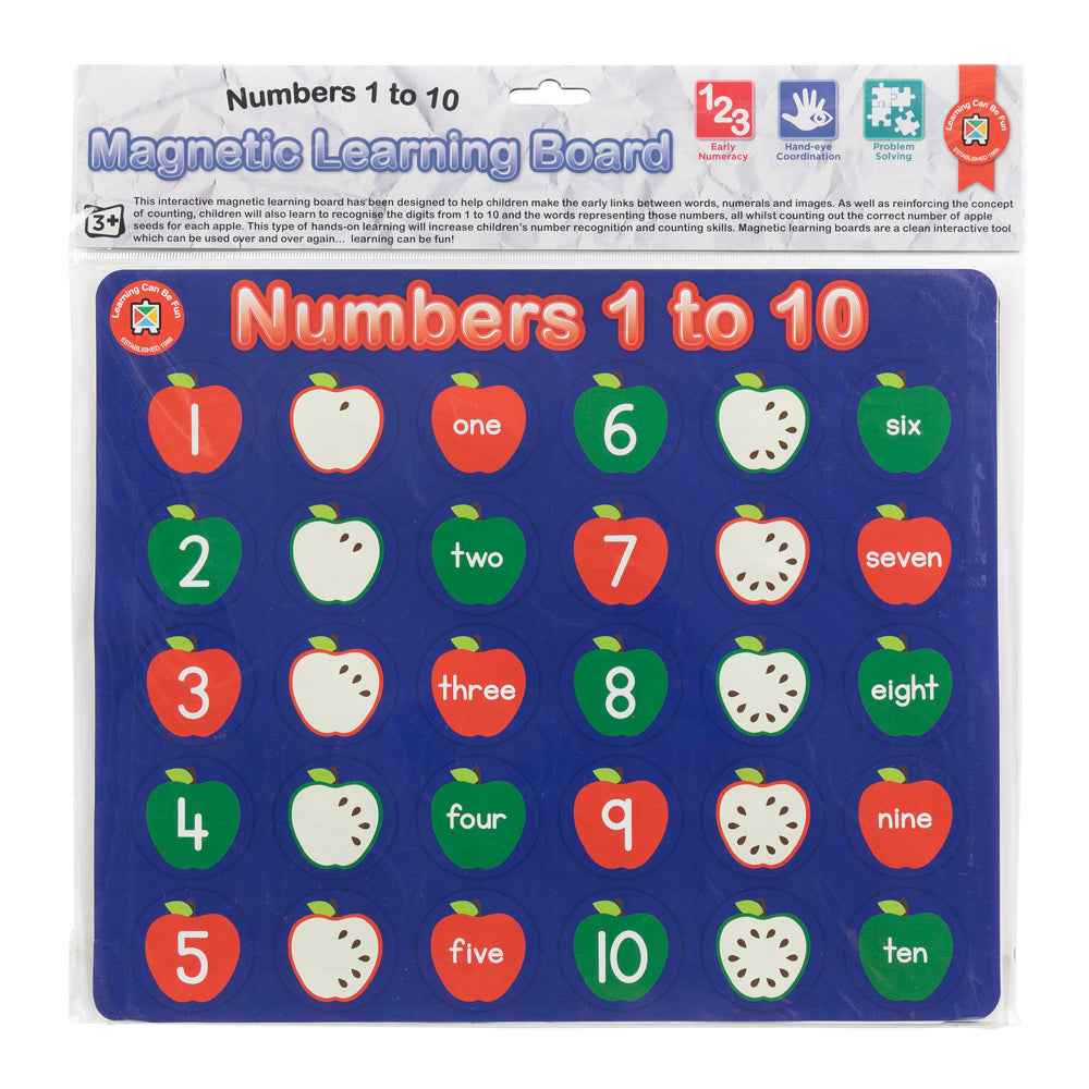 LCBF Magnetic Learning Board Numbers - Cafe Supply