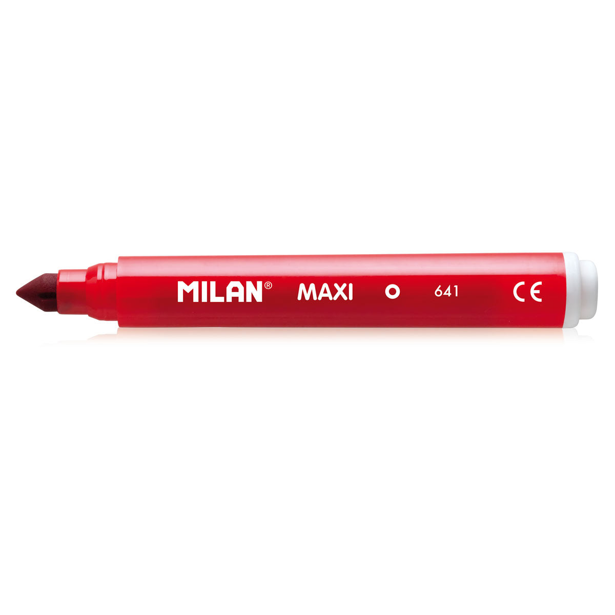 Milan Markers Conic Tip Maxi Pack 12 Assorted Colours - Cafe Supply