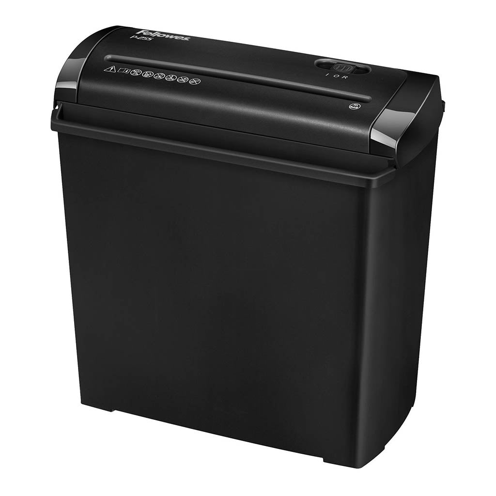 Fellowes Powershred P-25S Strip Cut Shredder - Cafe Supply