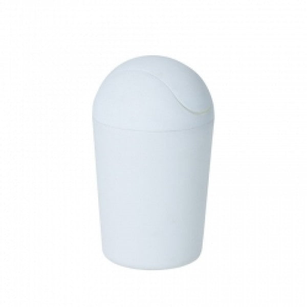 8L Bullet Bin Swing Top White - Cafe Supply