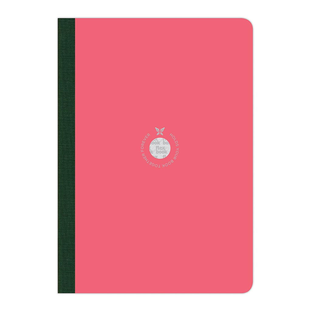 Flexbook Smartbook Notebook Large Ruled Pink - Cafe Supply