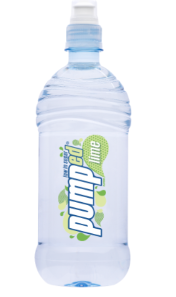 Pumped Lime Rush Flavoured Water 750ml - Cafe Supply