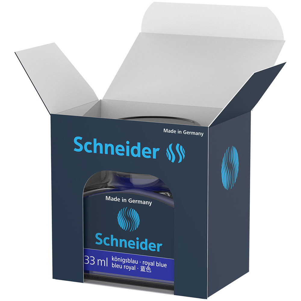 Schneider Bottle Ink 33ml Royal Blue - Cafe Supply