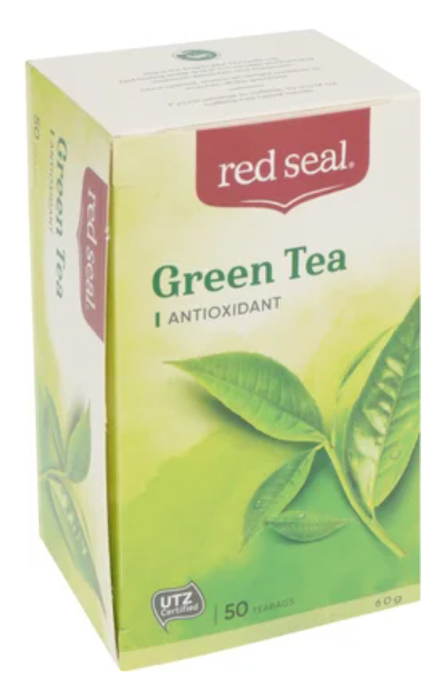 Red Seal Green Tea Bags 50pk - Cafe Supply