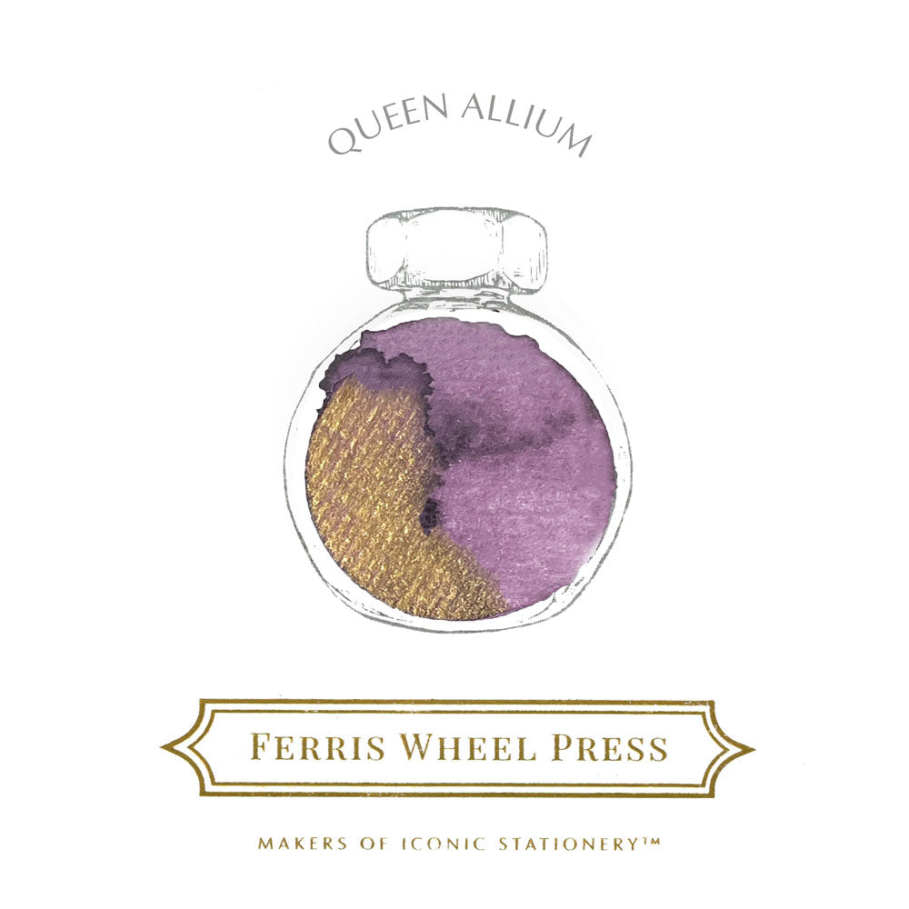 Ferris Wheel Press Fountain Pen Ink Queen Allium 38ml - Cafe Supply