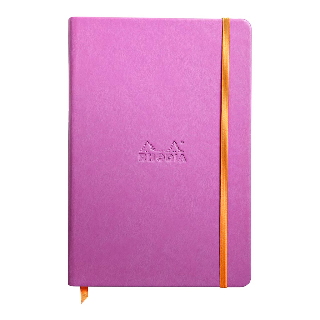 Rhodiarama Hardcover Notebook A5 Blank Lilac - Cafe Supply