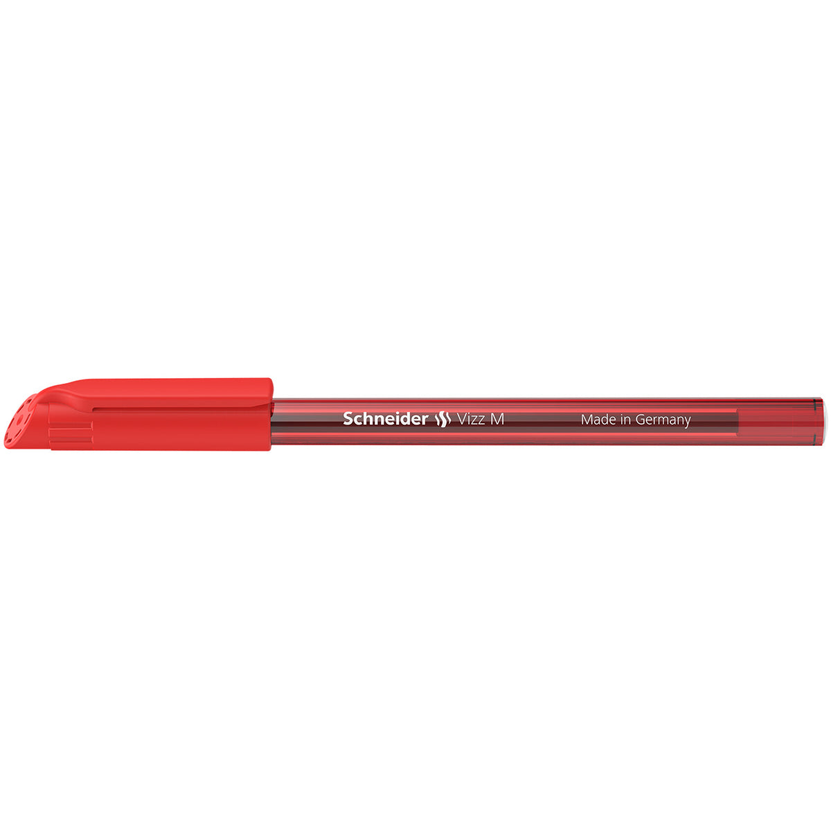 Schneider Ballpoint Pen Vizz Medium Red - Cafe Supply