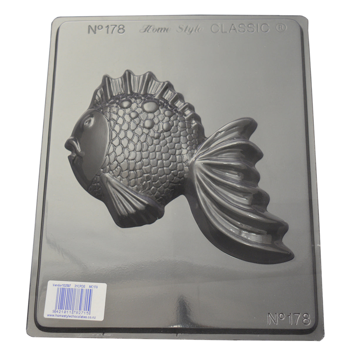 Large Fish Chocolate/Craft Mould 0.6mm - Cafe Supply