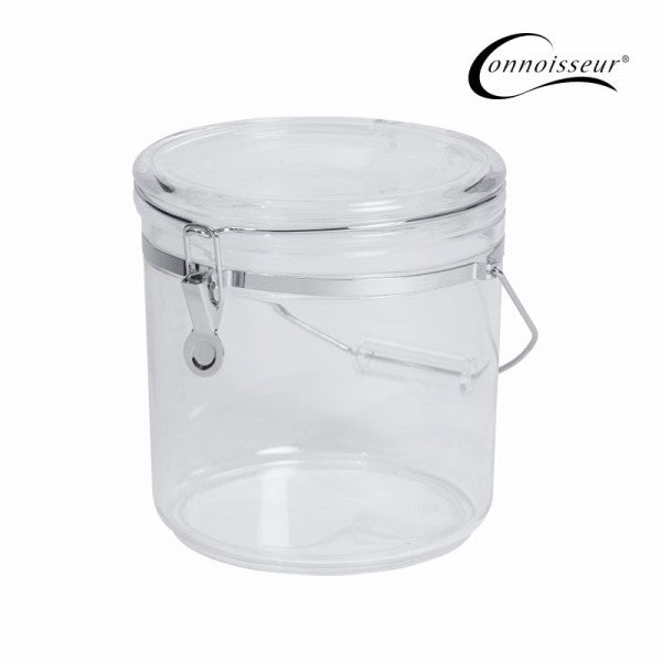 Acrylic Storage Canister w Handle 4.5L - Cafe Supply