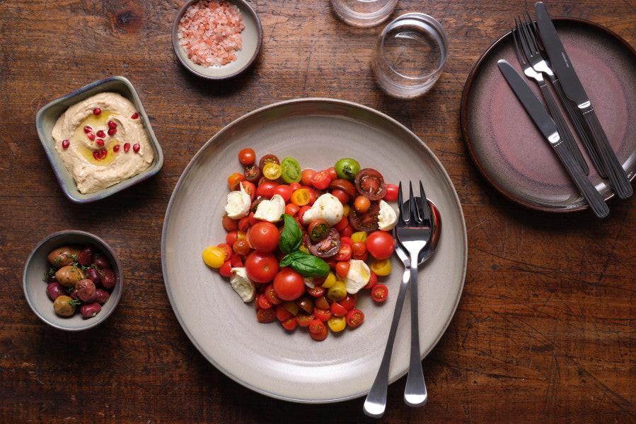 Tablekraft Artistica Round Plate Rolled Edge 270mm Canvas - Cafe Supply