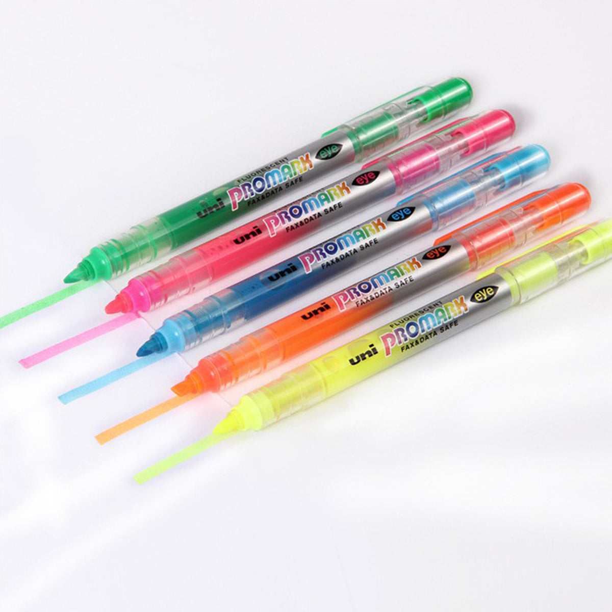 Uni Promark Highlighter 4.0mm Chisel Light Blue USP-105 - Cafe Supply