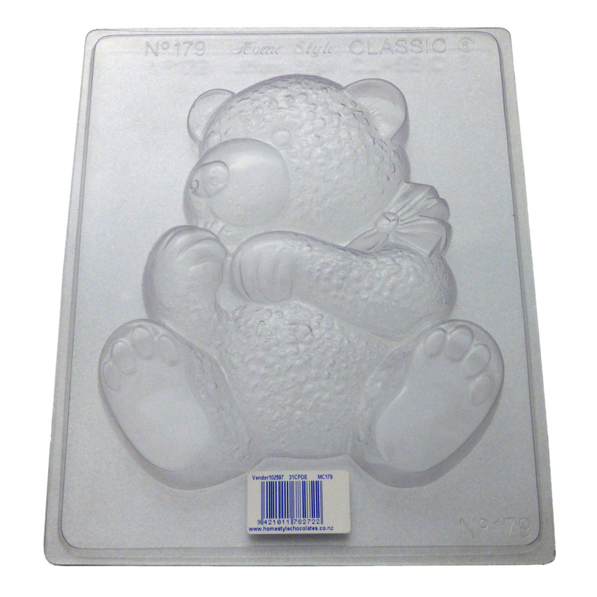 Large Teddy Chocolate/Craft Mould 0.6mm - Cafe Supply